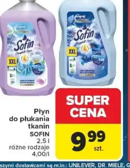 Carrefour Płyn do płukania tkanin SOFIN oferta