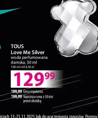 TOUS Love Me Silver