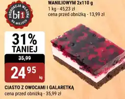 bi1 Ciasto z owocami i galaretką oferta