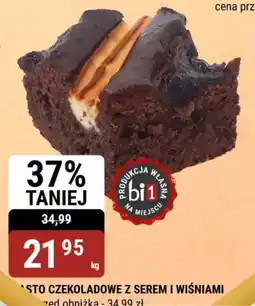 bi1 Ciasto czekoladowe z serem i wiśniami oferta