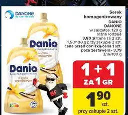Carrefour Serek waniliowy Danone Danio oferta