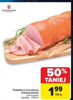 Carrefour Polędwica łososiowa Stanisławów oferta