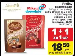 Carrefour Praliny tiramisu Lindt Lindor oferta