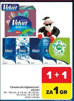 Carrefour Chusteczki uniwersalne Velvet oferta