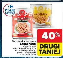 Carrefour Fasola biała Carrefour oferta