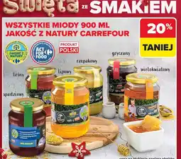 Carrefour Miód wielokwiatowy Jakość Z Natury Carrefour oferta