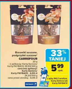 Carrefour Borowiki krojone Carrefour Extra oferta