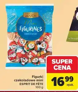 Carrefour Figurki świąteczne mini Esprit De Fete oferta