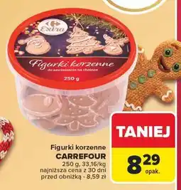 Carrefour Ciastka figurki korzenne Carrefour Extra oferta