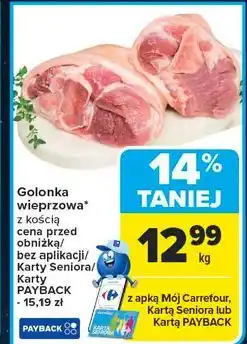 Carrefour Golonka wieprzowa oferta