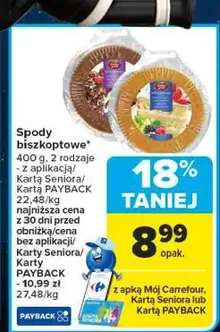 Carrefour Spody tortowe jasne Golden Grain oferta