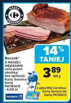 Carrefour Boczek Nasza Wędzarnia Carrefour oferta