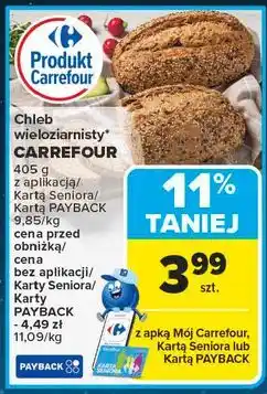 Carrefour Chleb wieloziarnisty Carrefour oferta