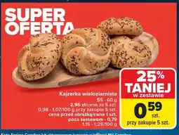 Carrefour Bułka wieloziarnista oferta
