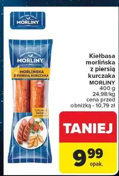 Carrefour Kiełbasa morlińska z piersią kurczaka Morliny oferta