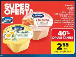 Carrefour Pasta z łososia ze szczypiorkiem Lisner Pastella oferta