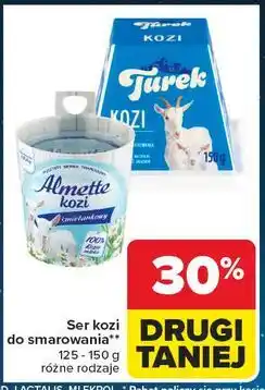 Carrefour Ser kozi łagodny Turek Naturek oferta