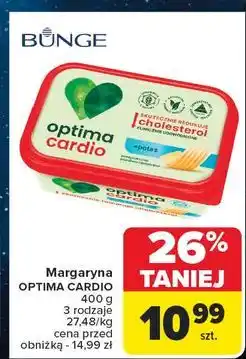 Carrefour Margaryna Optima Cardio oferta