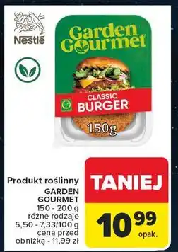 Carrefour Burger roślinny Garden Gourmet oferta