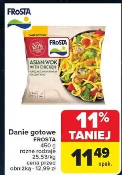 Carrefour Chińskie asian wok Frosta oferta