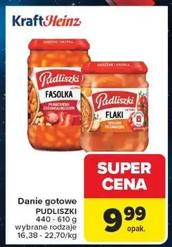 Carrefour Flaki wołowe po zamojsku Pudliszki oferta
