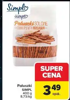 Carrefour Paluszki solone Simpl oferta