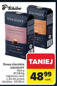 Carrefour Kawa Davidoff Cafe Crema Elegant oferta