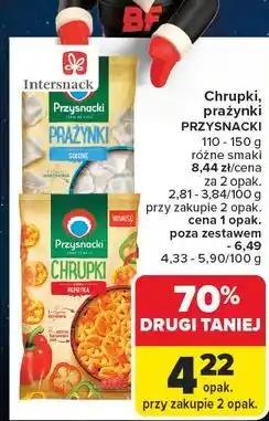 Carrefour Prażynki solone Przysnacki oferta