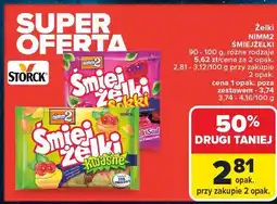 Carrefour Żelki słodki sad Nimm2 Śmiejżelki Sokki oferta