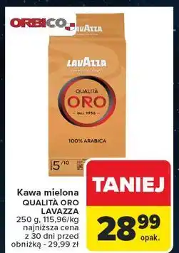 Carrefour Kawa Lavazza Qualita Oro oferta