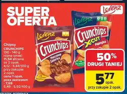 Carrefour Chipsy paprykowe Crunchips X-Cut oferta