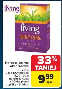 Carrefour Herbata Irving oferta