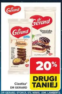Carrefour Ciastka tartalette karmel i prażona kukurydza Dr Gerard oferta