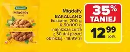 Carrefour Migdały blanszowane Bakalland oferta