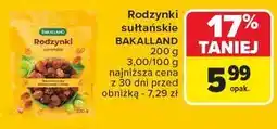 Carrefour Rodzynki sułtańskie Bakalland oferta