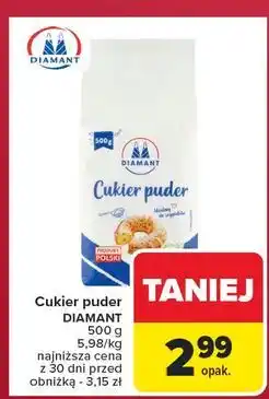 Carrefour Cukier puder Diamant oferta