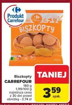 Carrefour Biszkopty Carrefour oferta