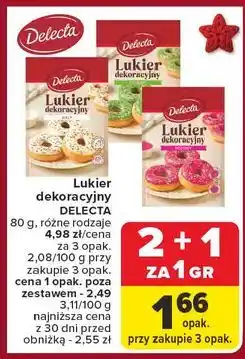 Carrefour Lukier zielony Delecta oferta