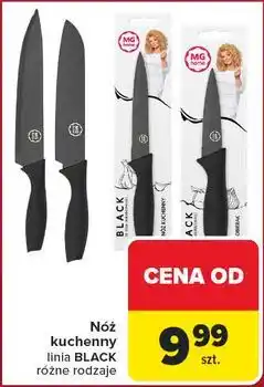Carrefour Nóż uniersalny black Mg Home oferta