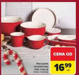 Carrefour Naczynie ceramiczne red chili oferta