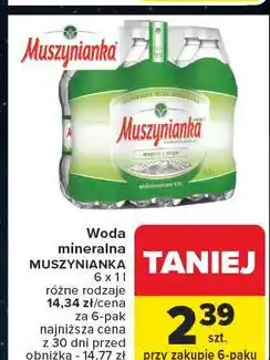 Woda niegazowana Muszynianka