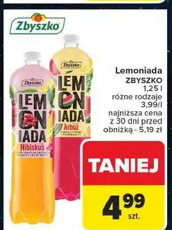 Carrefour Lemoniada arbuz Zbyszko oferta