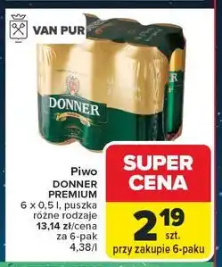 Carrefour Piwo Donner Premium oferta