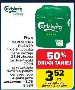 Carrefour Piwo Carlsberg oferta