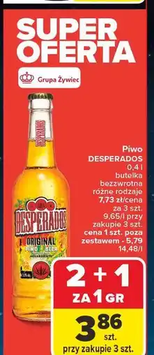 Carrefour Piwo Desperados oferta
