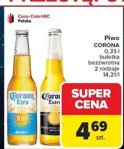 Carrefour Piwo Corona Cero oferta