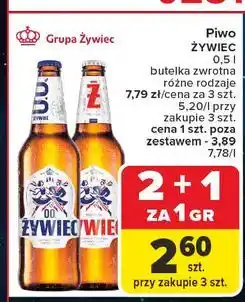 Carrefour Piwo Żywiec Bezalkoholowe oferta