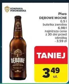 Carrefour Piwo Dębowe Mocne oferta