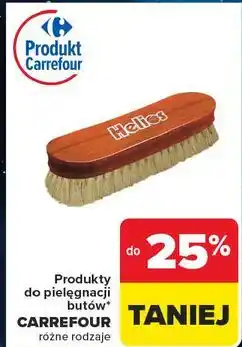 Carrefour Szczotka do obuwia połyskówka Helios oferta