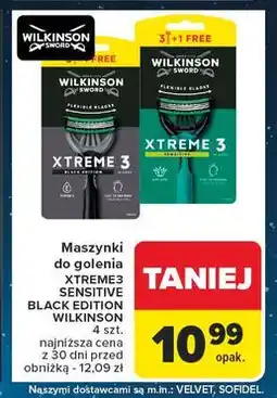 Carrefour Maszynka do golenia Wilkinson Xtreme 3 Sensitive oferta